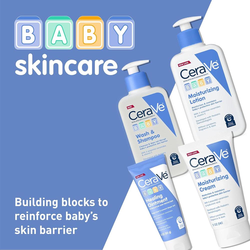 CERAVE BABY LOCIÓN HIDRATANTE PARA BEBÉS 8 OZ / 237 ML - 6