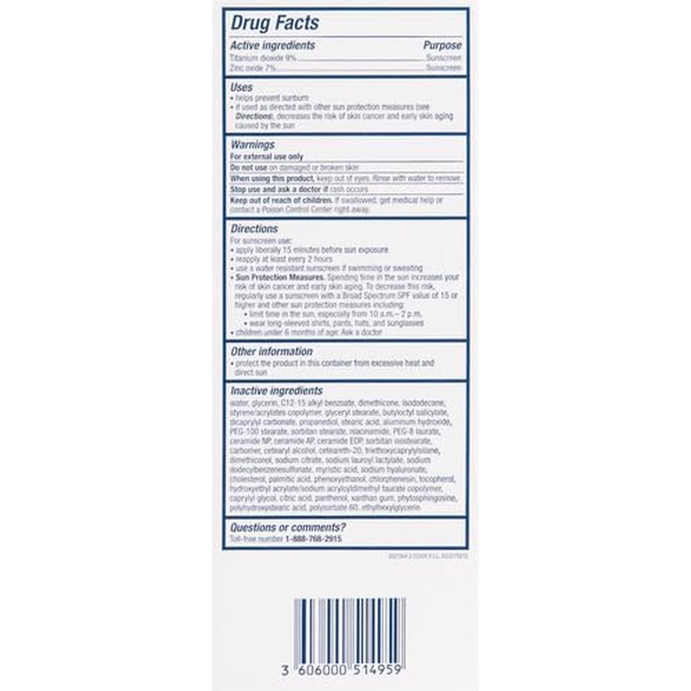 CERAVE PROTECTOR SOLAR FACIAL FPS 50 - 2.5 OZ / 75 ML - 3