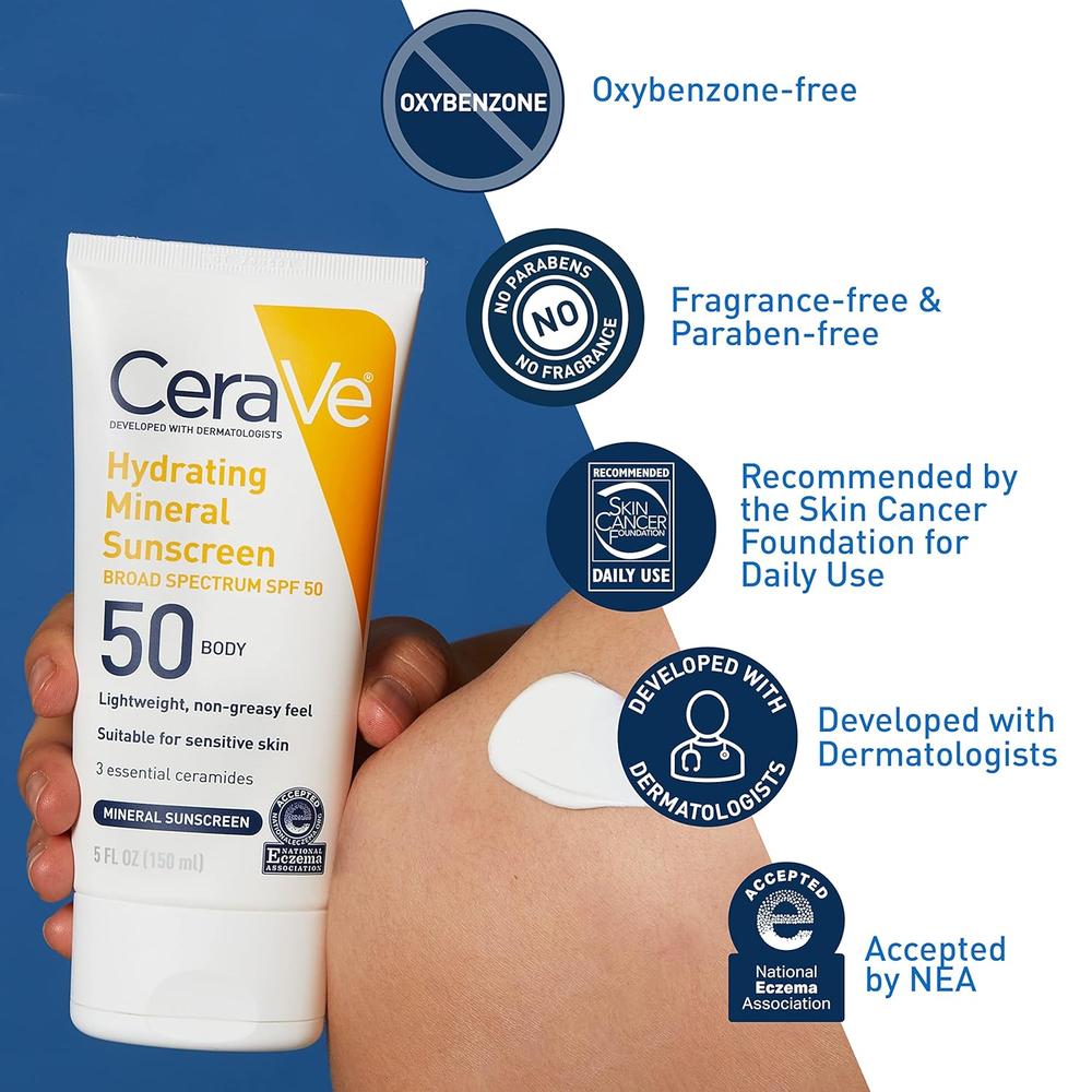 CERAVE PROTECTOR SOLAR CORPORAL FPS 50 - 5 OZ / 150 ML - 3