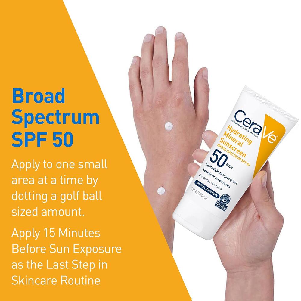 CERAVE PROTECTOR SOLAR CORPORAL FPS 50 - 5 OZ / 150 ML - 5