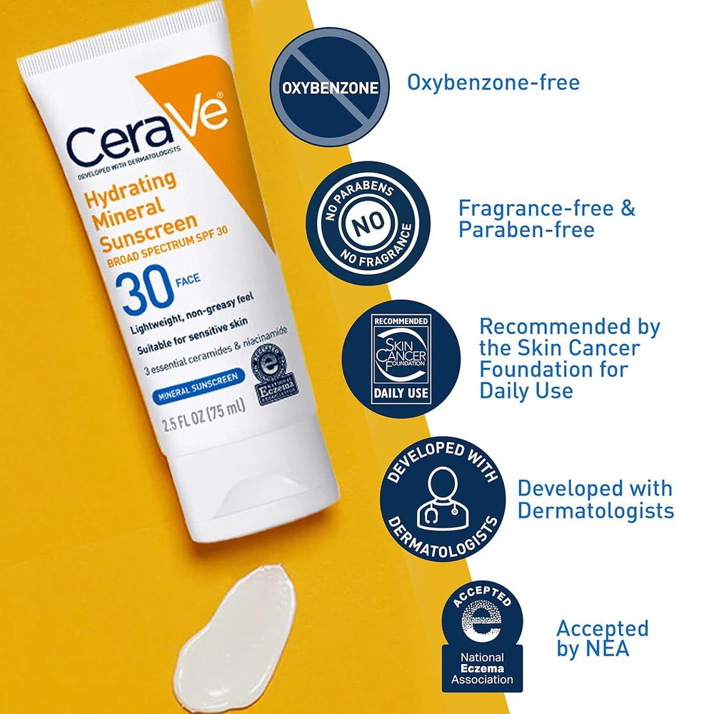 CERAVE PROTECTOR SOLAR FACIAL FPS 30 - 2.5 OZ / 75 ML - 3