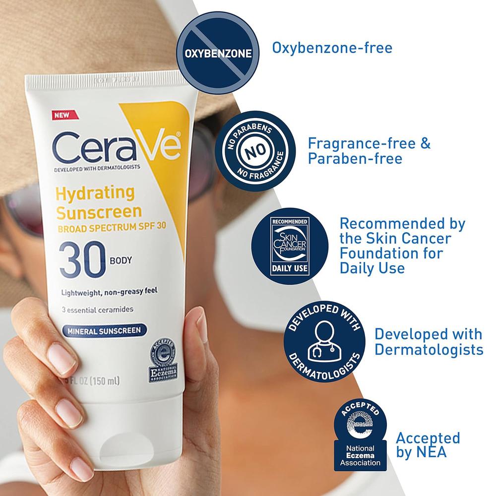 CERAVE PROTECTOR SOLAR CORPORAL FPS 30 - 5 OZ / 150 ML - 3