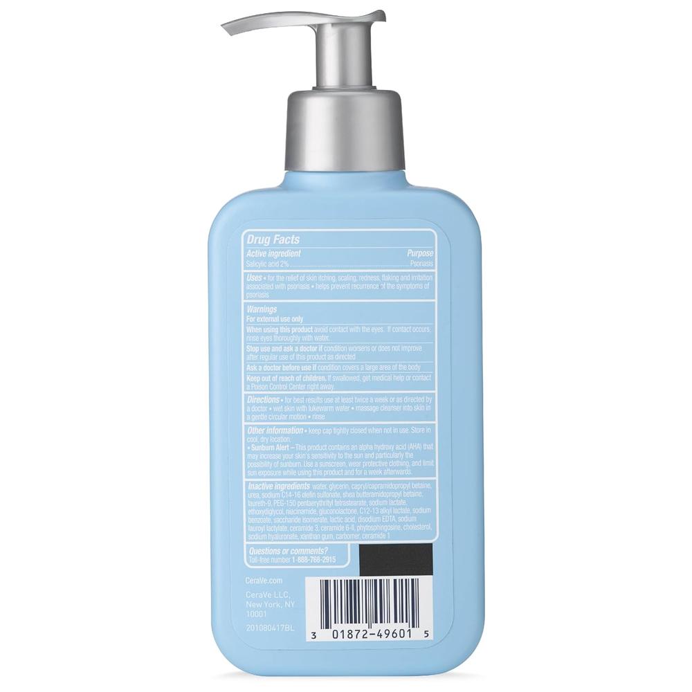CERAVE LIMPIADOR CON ÁCIDO SALICÍLICO Y ÁCIDO LÁCTICO 8 OZ / 237 ML - 5