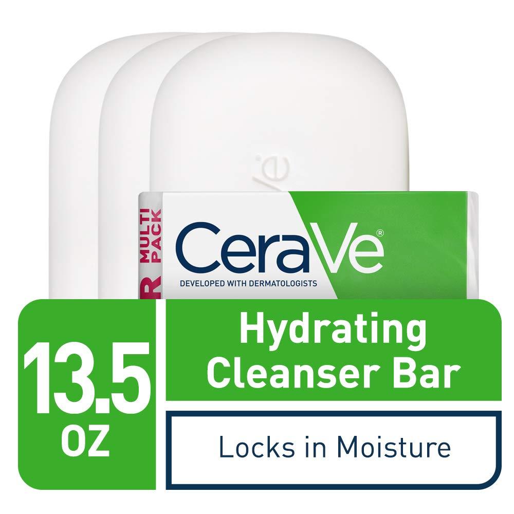 PACK 3 CERAVE BARRA LIMPIADORA HIDRATANTE 4.5 OZ / 128 GR C/U - 2