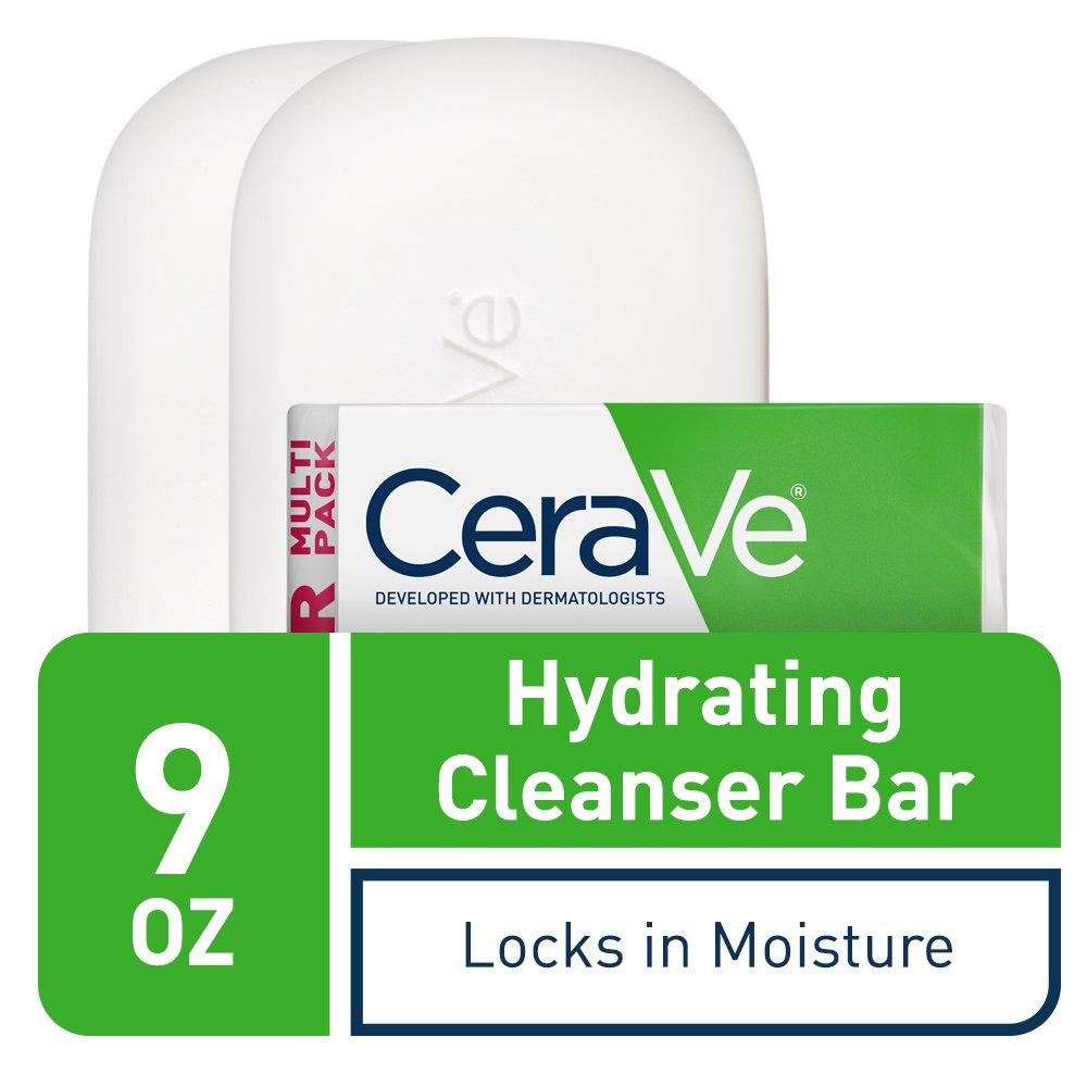 PACK 2 CERAVE BARRA LIMPIADORA HIDRATANTE 4.5 OZ / 128 GR C/U - 2