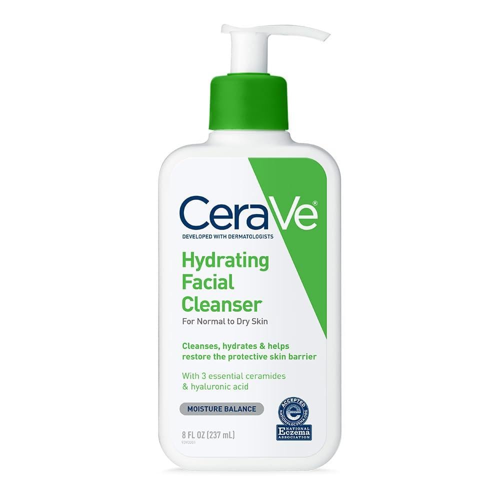 CERAVE LIMPIADOR FACIAL HIDRATANTE 8 OZ / 237 ML - 1
