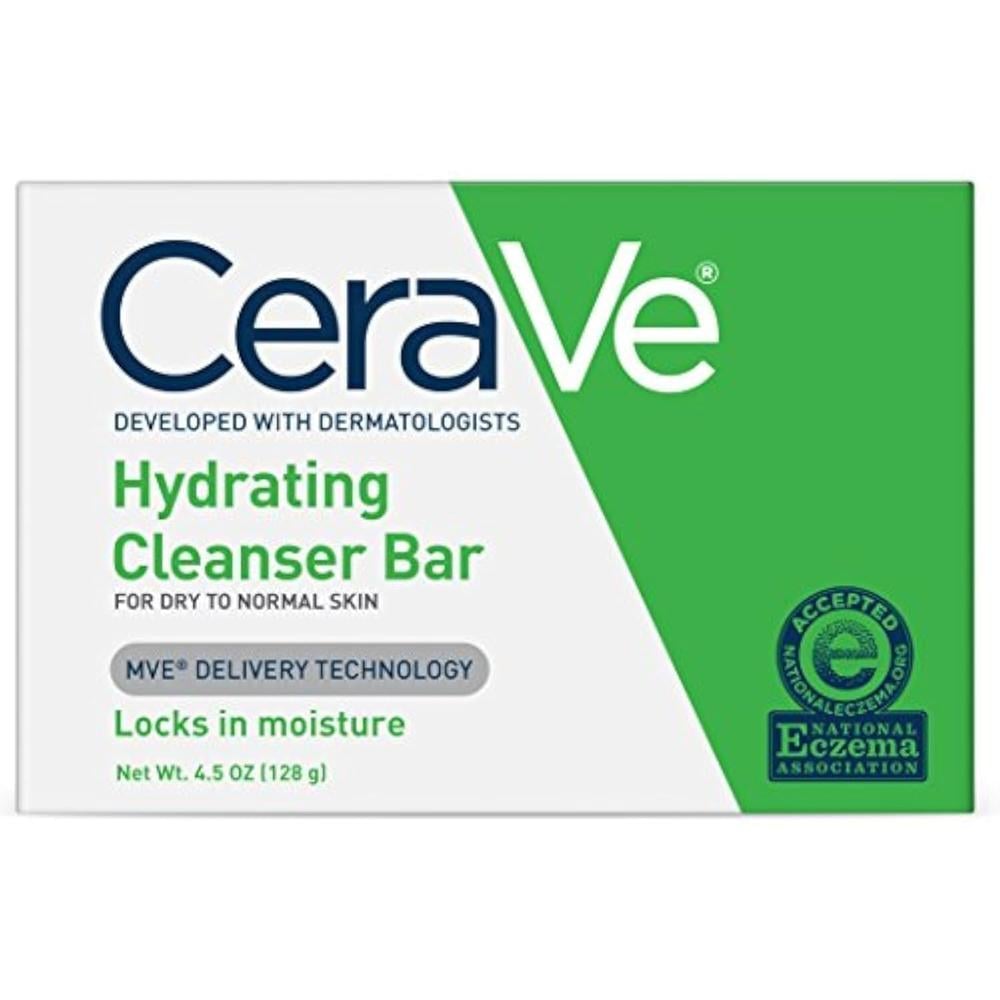 CERAVE BARRA LIMPIADORA HIDRATANTE CORPORAL Y FACIAL 4.5 OZ / 128 GR - 1