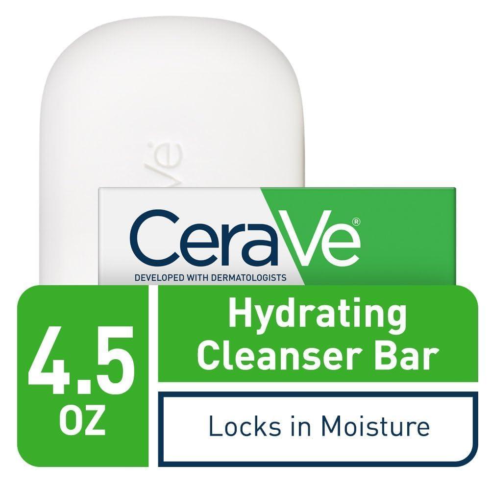 CERAVE BARRA LIMPIADORA HIDRATANTE CORPORAL Y FACIAL 4.5 OZ / 128 GR - 2