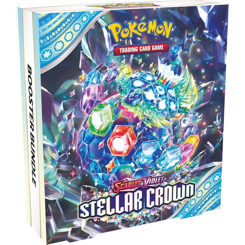 JUEGO DE CARTAS POKÉMON TCG SCARLET Y VIOLET STELLAR CROWN BOOSTER PACK (INGLÉS) - 1
