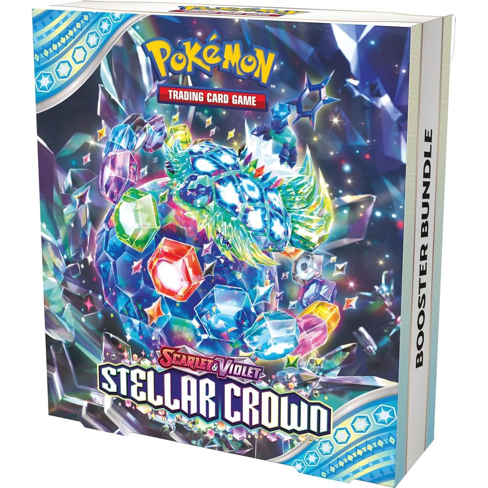 JUEGO DE CARTAS POKÉMON TCG SCARLET Y VIOLET STELLAR CROWN BOOSTER PACK (INGLÉS) - 2
