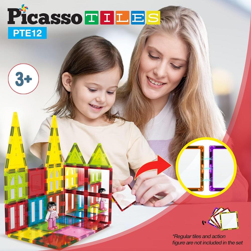 BLOQUES MAGNÉTICOS ESPEJO CUADRADOS EXPANSIÓN PICASSOTILES - 3