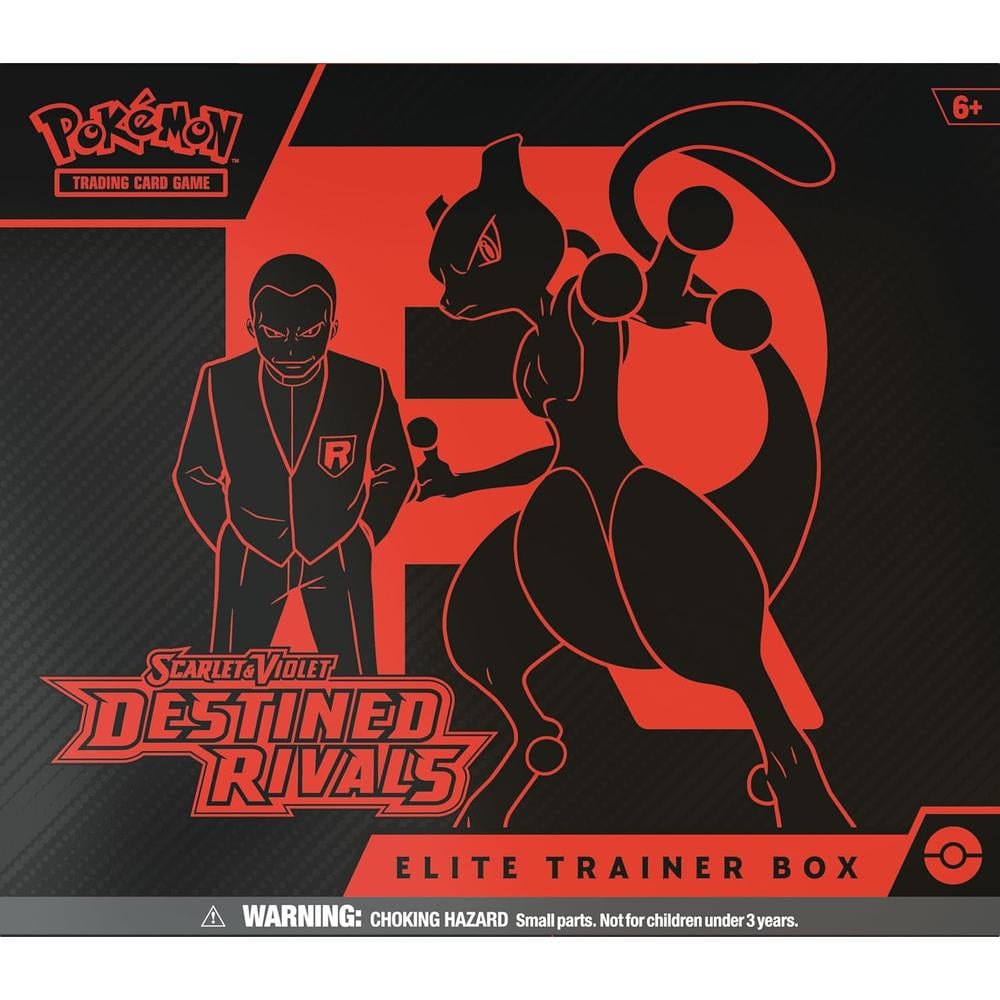 JUEGO DE CARTAS POKÉMON TCG SCARLET Y VIOLET DESTINED RIVALS ELITE TRAINER BOX (INGLÉS) - 4