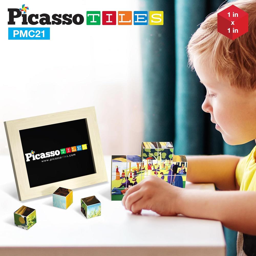 CUBOS MAGNÉTICOS PINTURAS FAMOSAS PICASSOTILES - 2