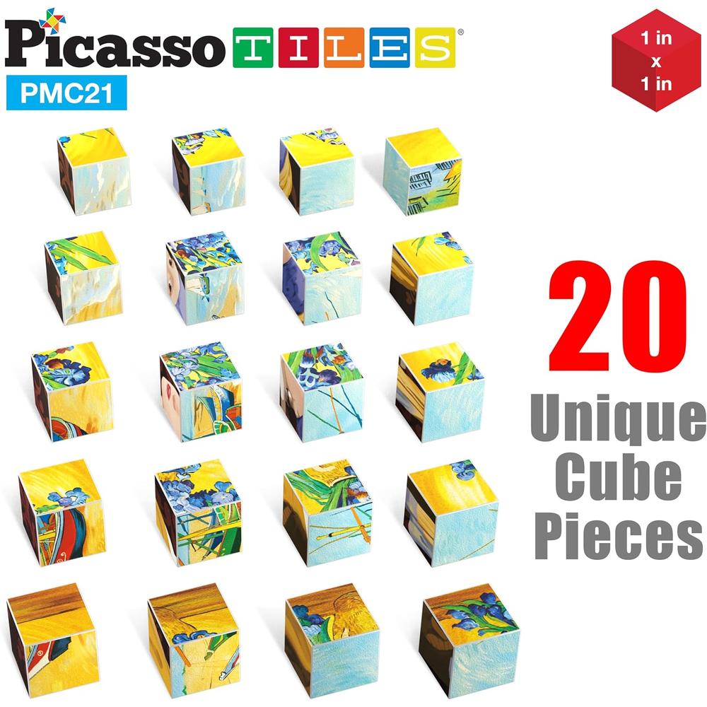CUBOS MAGNÉTICOS PINTURAS FAMOSAS PICASSOTILES - 3