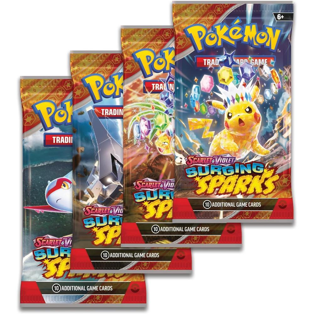 JUEGO DE CARTAS POKÉMON TCG SCARLET Y VIOLET SURGING SPARKS BOOSTER DISPLAY BOX (INGLÉS) - 4