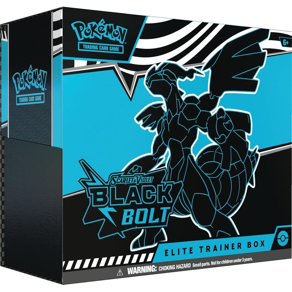 JUEGO DE CARTAS POKÉMON TCG SCARLET Y VIOLET BLACK BOLT ELITE TRAINER BOX (INGLÉS) - 1