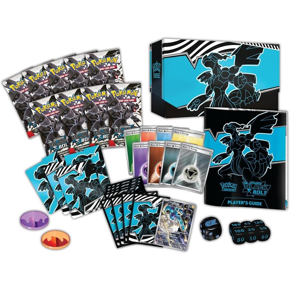 JUEGO DE CARTAS POKÉMON TCG SCARLET Y VIOLET BLACK BOLT ELITE TRAINER BOX (INGLÉS) - 3