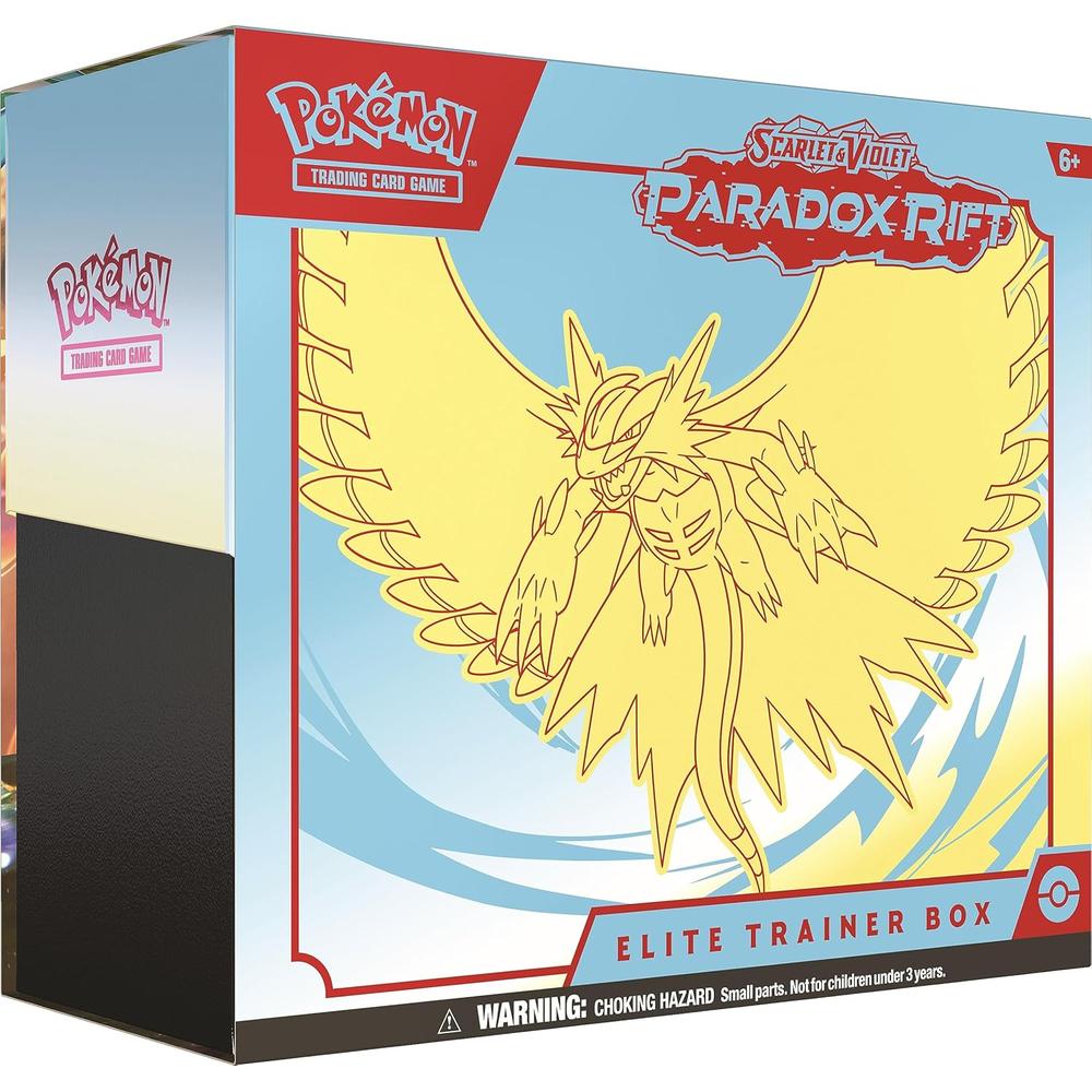 JUEGO DE CARTAS POKÉMON TCG SCARLET Y VIOLET PARADOX RIFT ELITE TRAINER BOX (INGLÉS) - 1