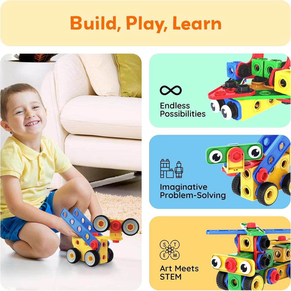 KIT CONSTRUCCIÓN STEM CON TALADRO PICASSOTILES - 4