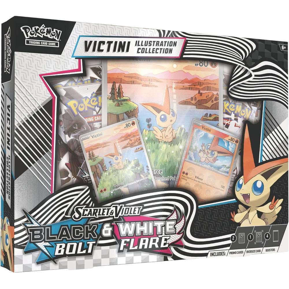JUEGO DE CARTAS POKÉMON TCG SCARLET Y VIOLET UNOVA VICTINI ILLUSTRATION COLLECTION (INGLÉS) - 1