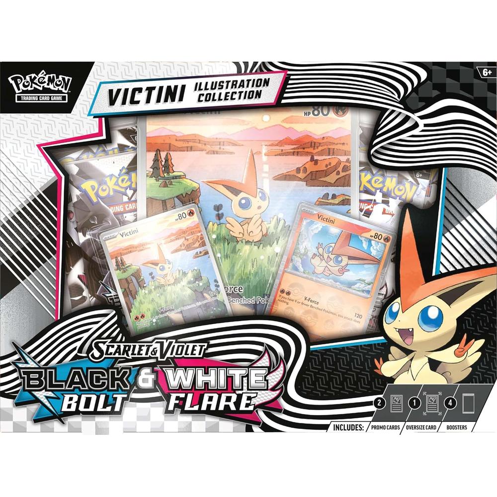 JUEGO DE CARTAS POKÉMON TCG SCARLET Y VIOLET UNOVA VICTINI ILLUSTRATION COLLECTION (INGLÉS) - 2