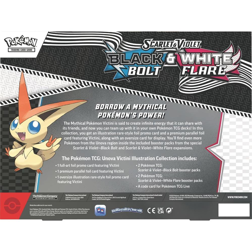 JUEGO DE CARTAS POKÉMON TCG SCARLET Y VIOLET UNOVA VICTINI ILLUSTRATION COLLECTION (INGLÉS) - 4