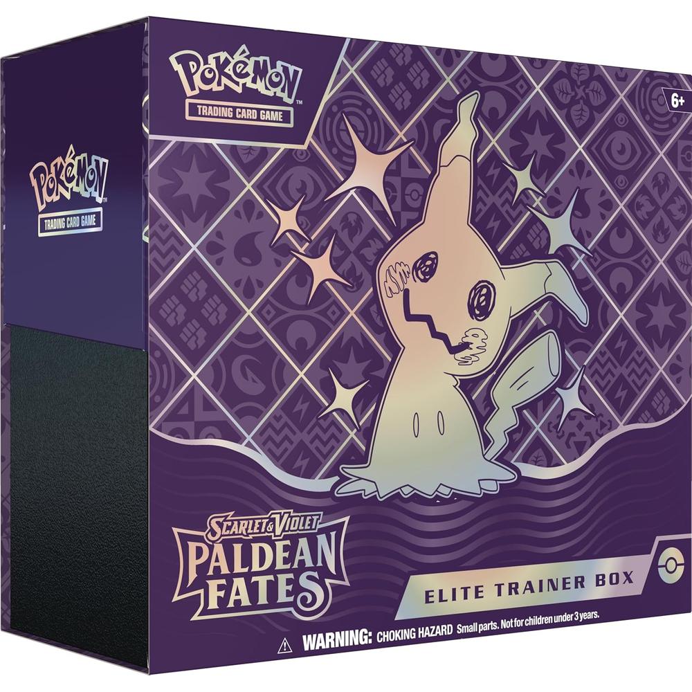 JUEGO DE CARTAS POKÉMON TCG SCARLET Y VIOLET PALDEAN FATES ELITE TRAINER BOX (INGLÉS) - 1