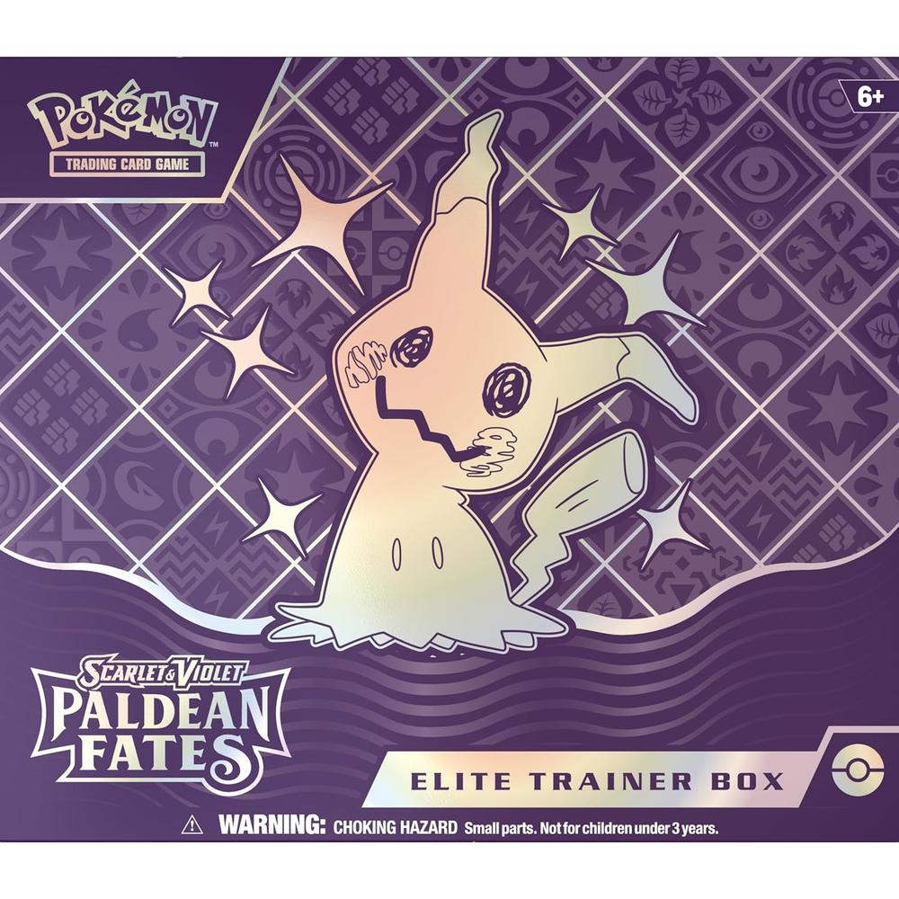 JUEGO DE CARTAS POKÉMON TCG SCARLET Y VIOLET PALDEAN FATES ELITE TRAINER BOX (INGLÉS) - 2