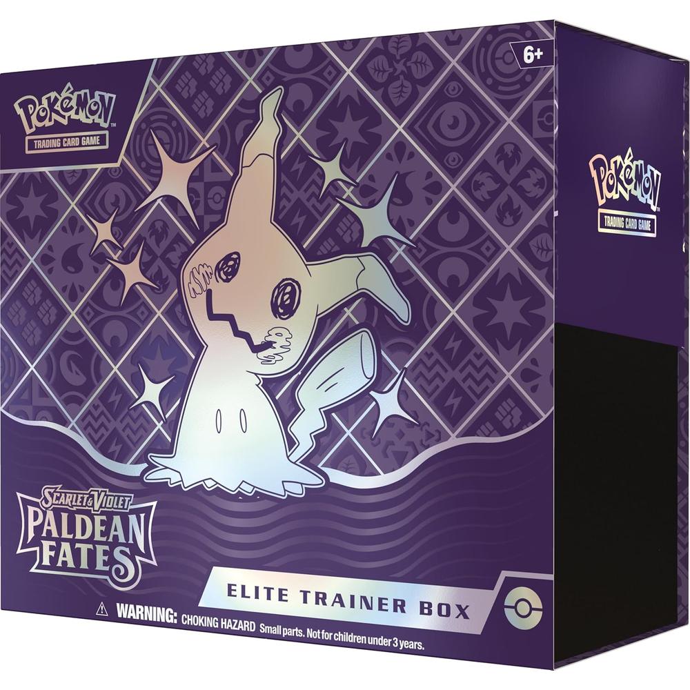 JUEGO DE CARTAS POKÉMON TCG SCARLET Y VIOLET PALDEAN FATES ELITE TRAINER BOX (INGLÉS) - 3