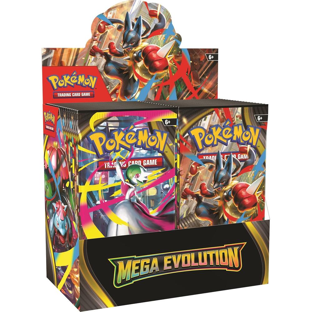 JUEGO DE CARTAS POKÉMON TCG MEGA EVOLUTION ENHANCED BOOSTER DISPLAY BOX (INGLÉS) - 1