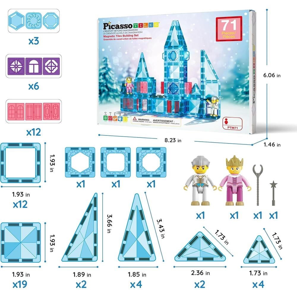 BLOQUES MAGNÉTICOS MINI DIAMOND PTM71 PICASSOTILES - 3