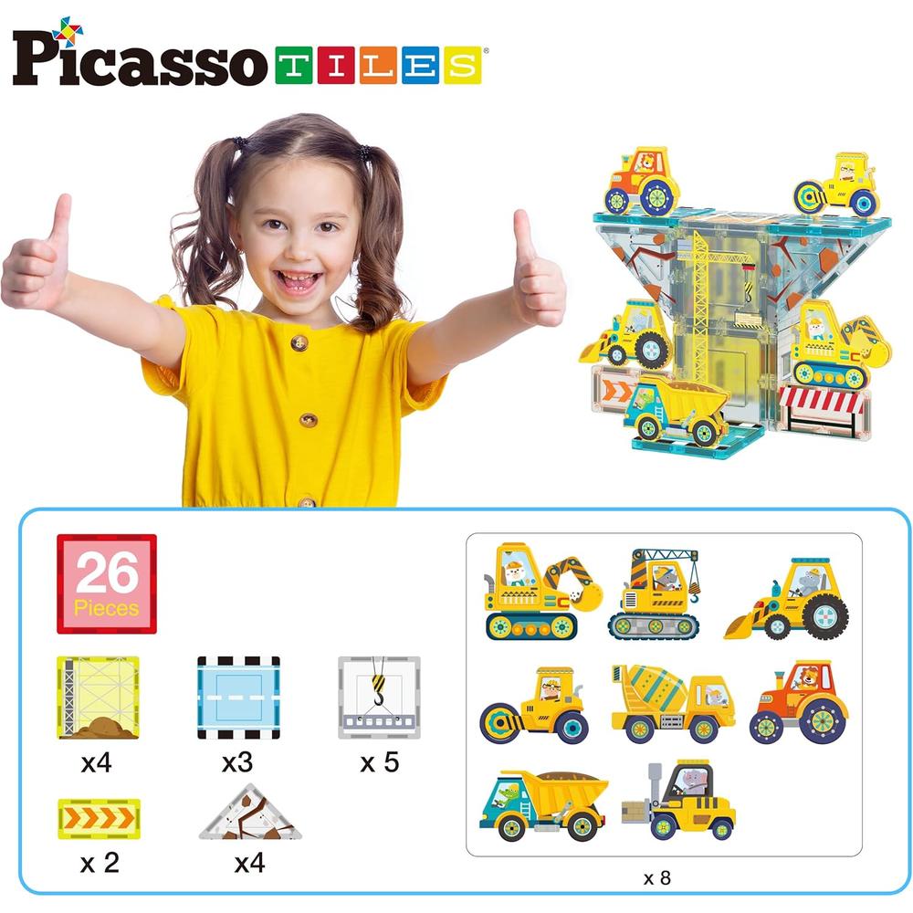 BLOQUES MAGNÉTICOS VEHÍCULOS PTQ21 PICASSOTILES - 2