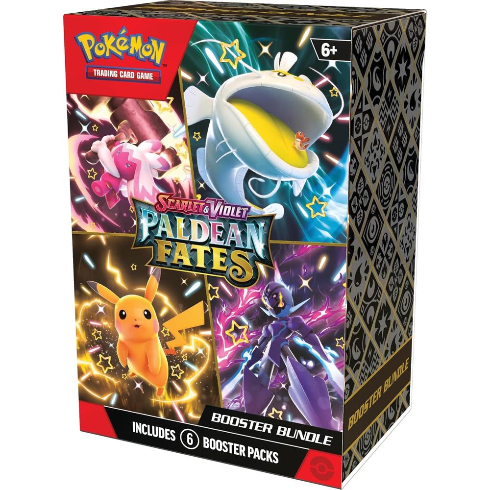 JUEGO DE CARTAS POKÉMON TCG SCARLET Y VIOLET PALDEAN FATES BOOSTER PACK (INGLÉS) - 1