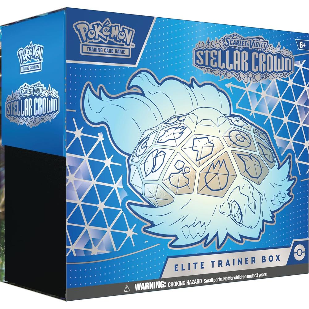 JUEGO DE CARTAS POKÉMON TCG SCARLET Y VIOLET STELLAR CROWN ELITE TRAINER BOX (INGLÉS) - 1