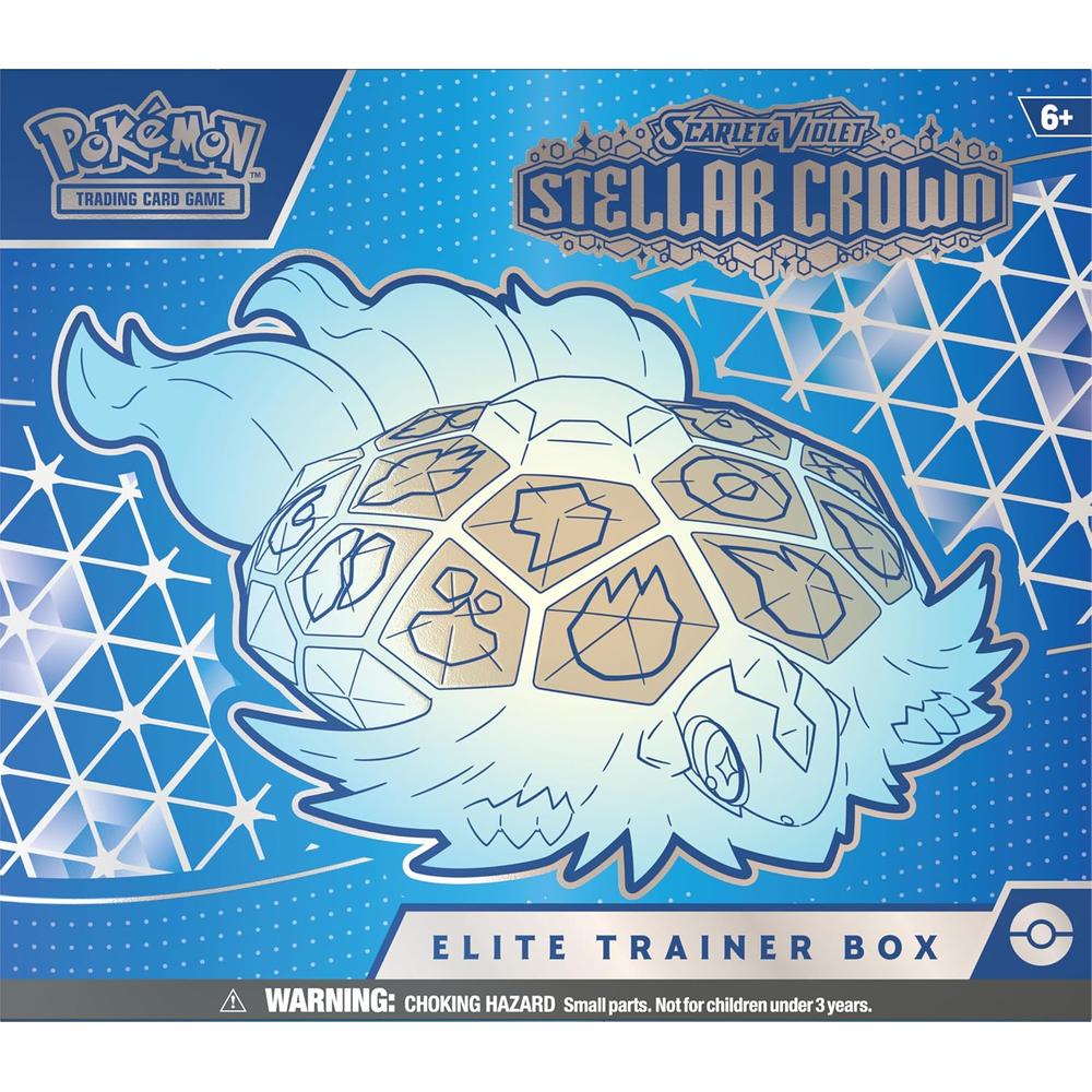 JUEGO DE CARTAS POKÉMON TCG SCARLET Y VIOLET STELLAR CROWN ELITE TRAINER BOX (INGLÉS) - 2