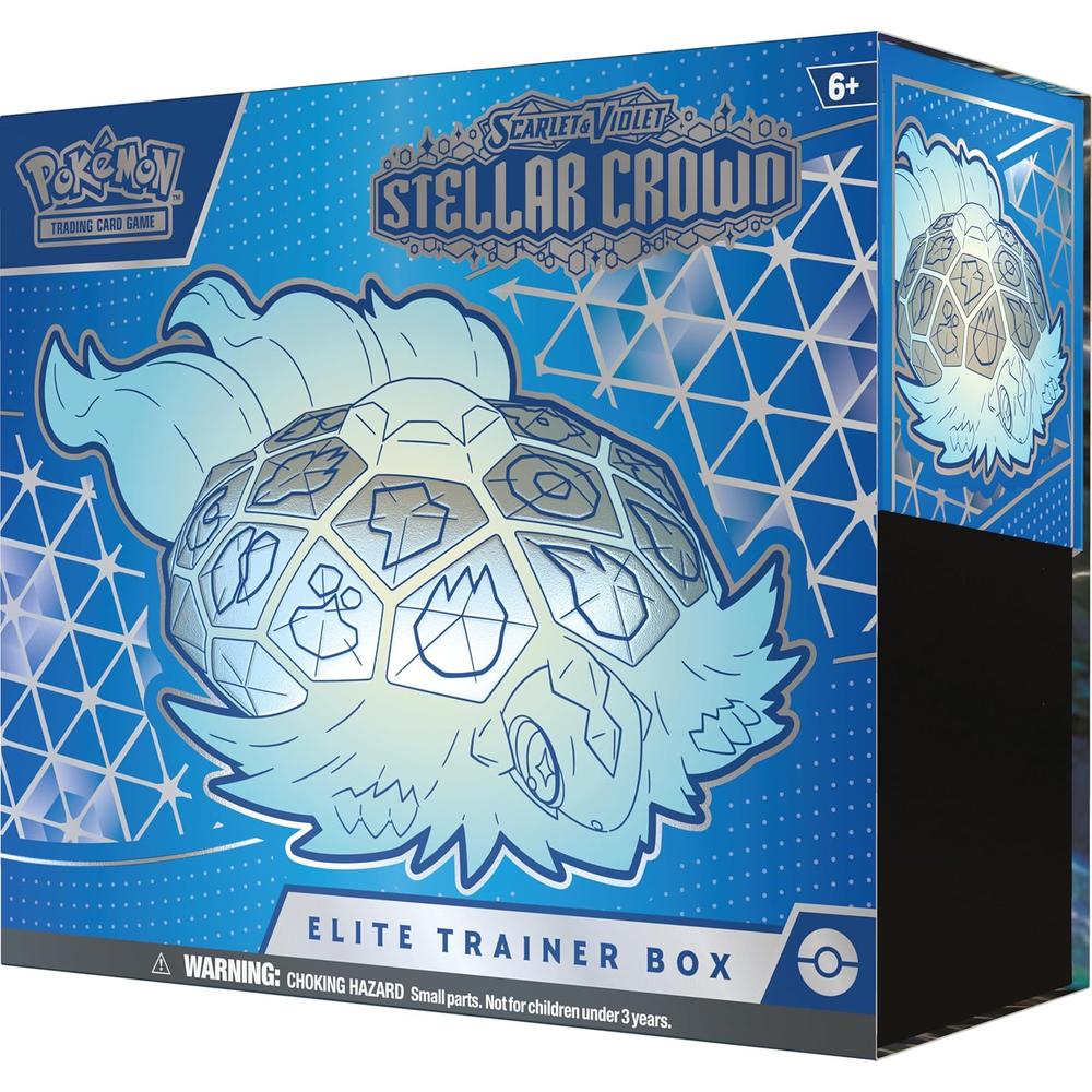 JUEGO DE CARTAS POKÉMON TCG SCARLET Y VIOLET STELLAR CROWN ELITE TRAINER BOX (INGLÉS) - 3