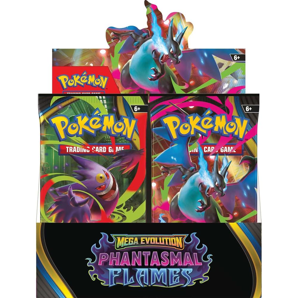 JUEGO DE CARTAS POKÉMON TCG MEGA EVOLUTION PHANTOM FLAMES BOOSTER DISPLAY BOX (INGLÉS) - 2
