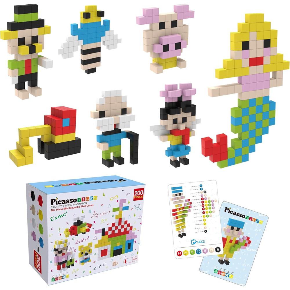 BLOQUES MAGNÉTICOS CUBOS PICASSOTILES - 1