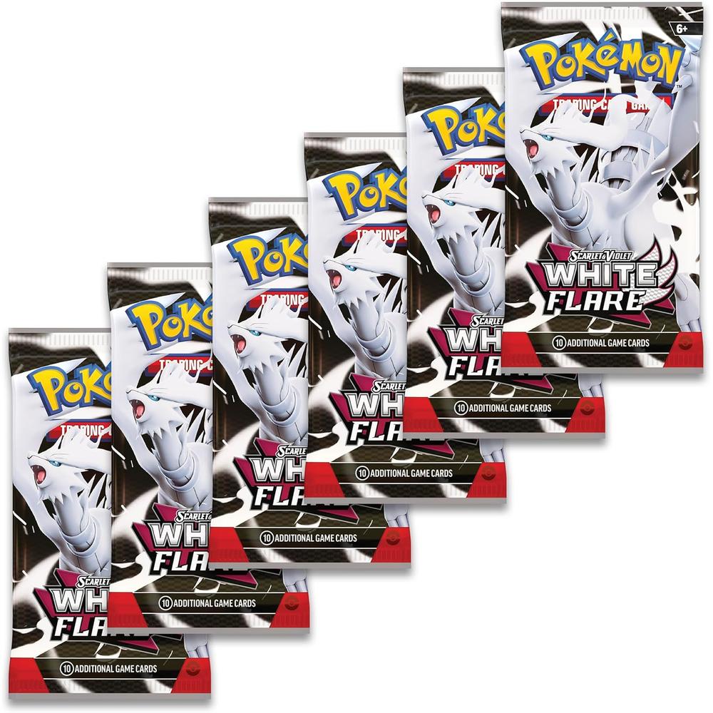 JUEGO DE CARTAS POKÉMON TCG SCARLET Y VIOLET WHITE FLARE BOOSTER PACK (INGLÉS) - 3