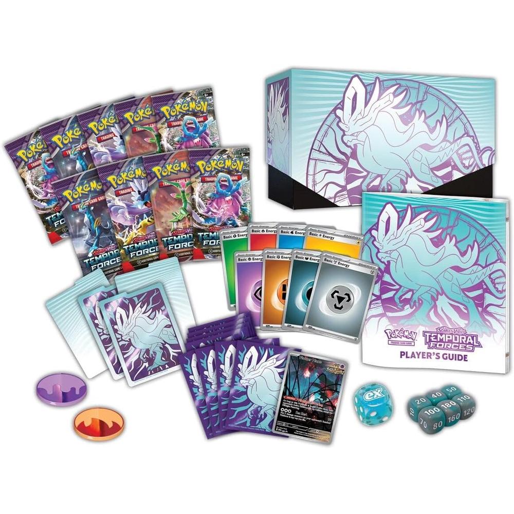 JUEGO DE CARTAS POKÉMON TCG SCARLET Y VIOLET TEMPORAL FORCES ELITE TRAINER BOX (INGLÉS) - 2