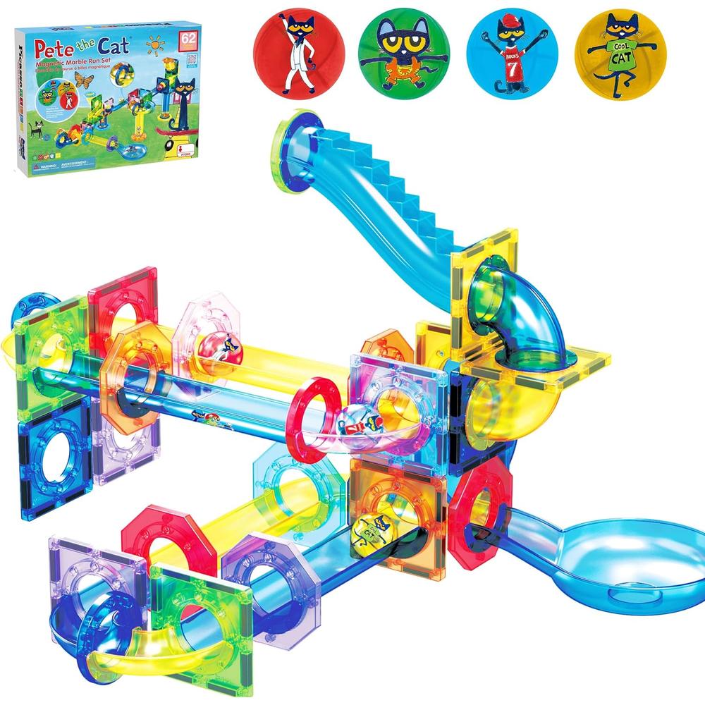 Learning Resources Tumble Trax | Pista Magnética Para Canicas | Fomenta El Pensamiento Crítico Y La Ingeniería | Juego Educativo Multilingüe