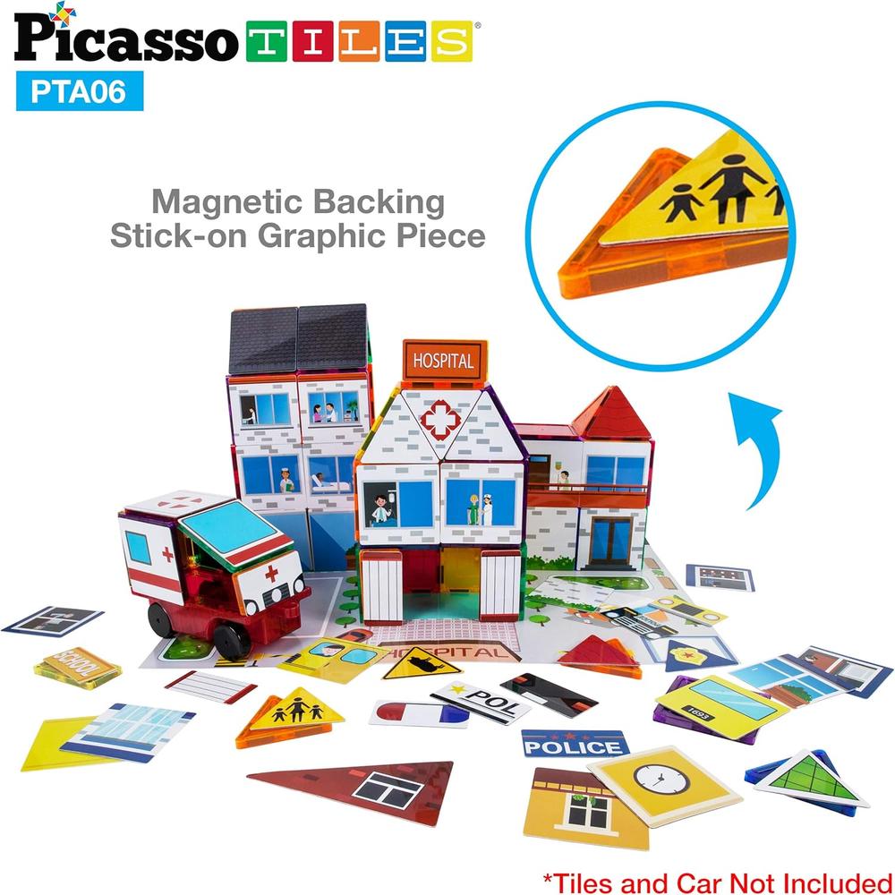 BLOQUES MAGNÉTICOS ROMPECABEZAS TEMÁTICO 3 EN 1 PICASSOTILES - 4