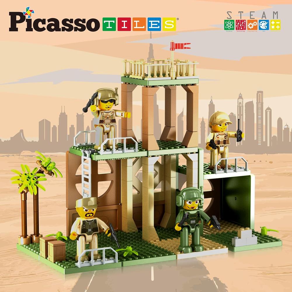 BLOQUES MAGNÉTICOS FUERZA MILITAR PTL18 PICASSOTILES - 3