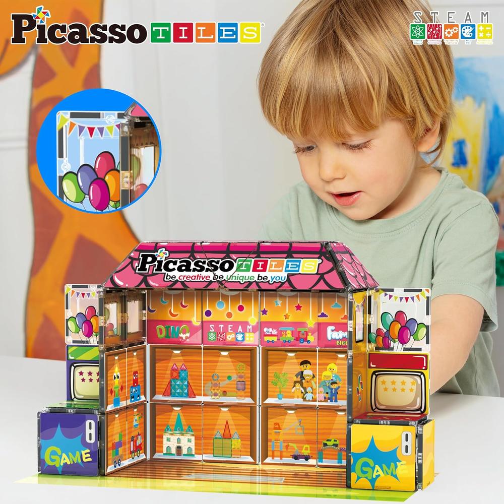 BLOQUES MAGNÉTICOS TIENDA JUGUETES PTQ50 PICASSOTILES - 4