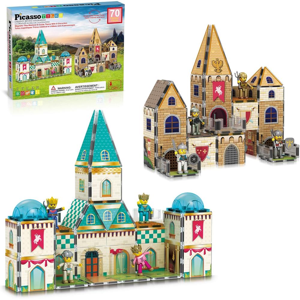 BLOQUES MAGNÉTICOS CASTILLO MEDIEVAL PTQ01 PICASSOTILES - 1