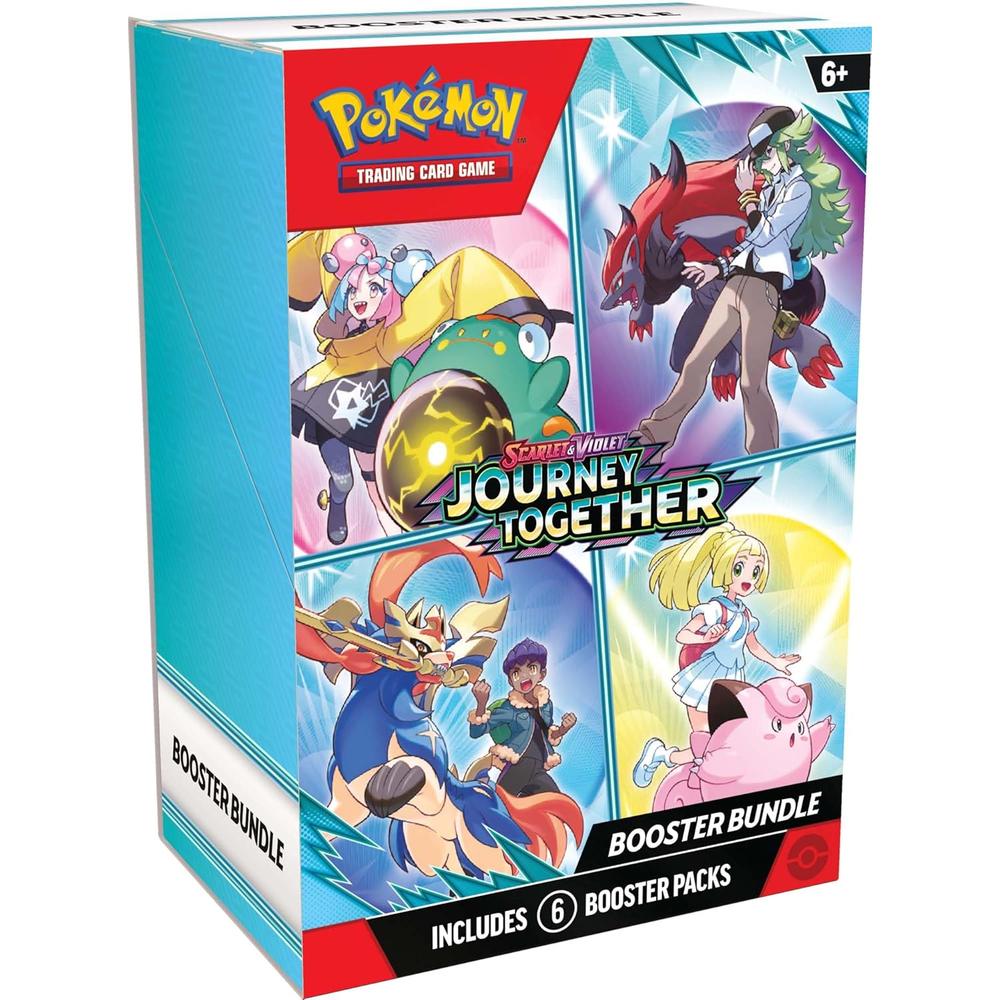 JUEGO DE CARTAS POKÉMON TCG SCARLET Y VIOLET JOURNEY TOGETHER BOOSTER PACK (INGLÉS) - 1