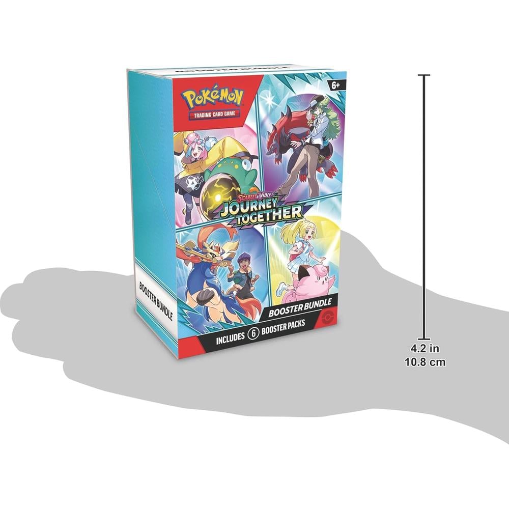JUEGO DE CARTAS POKÉMON TCG SCARLET Y VIOLET JOURNEY TOGETHER BOOSTER PACK (INGLÉS) - 3