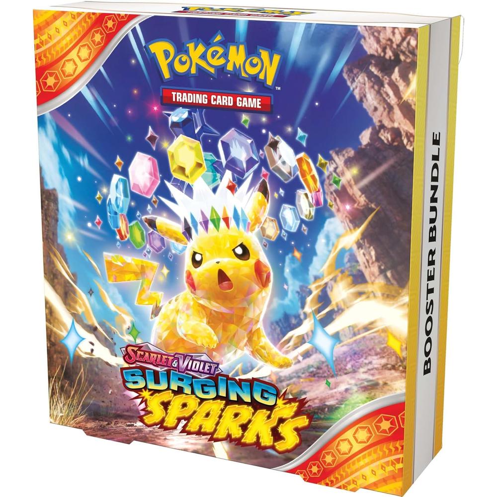 JUEGO DE CARTAS POKÉMON TCG SCARLET Y VIOLET SURGING SPARKS BOOSTER PACK (INGLÉS) - 3