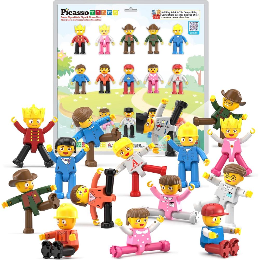 FIGURAS MAGNÉTICAS PERSONAJES GIRATORIOS PICASSOTILES - 1