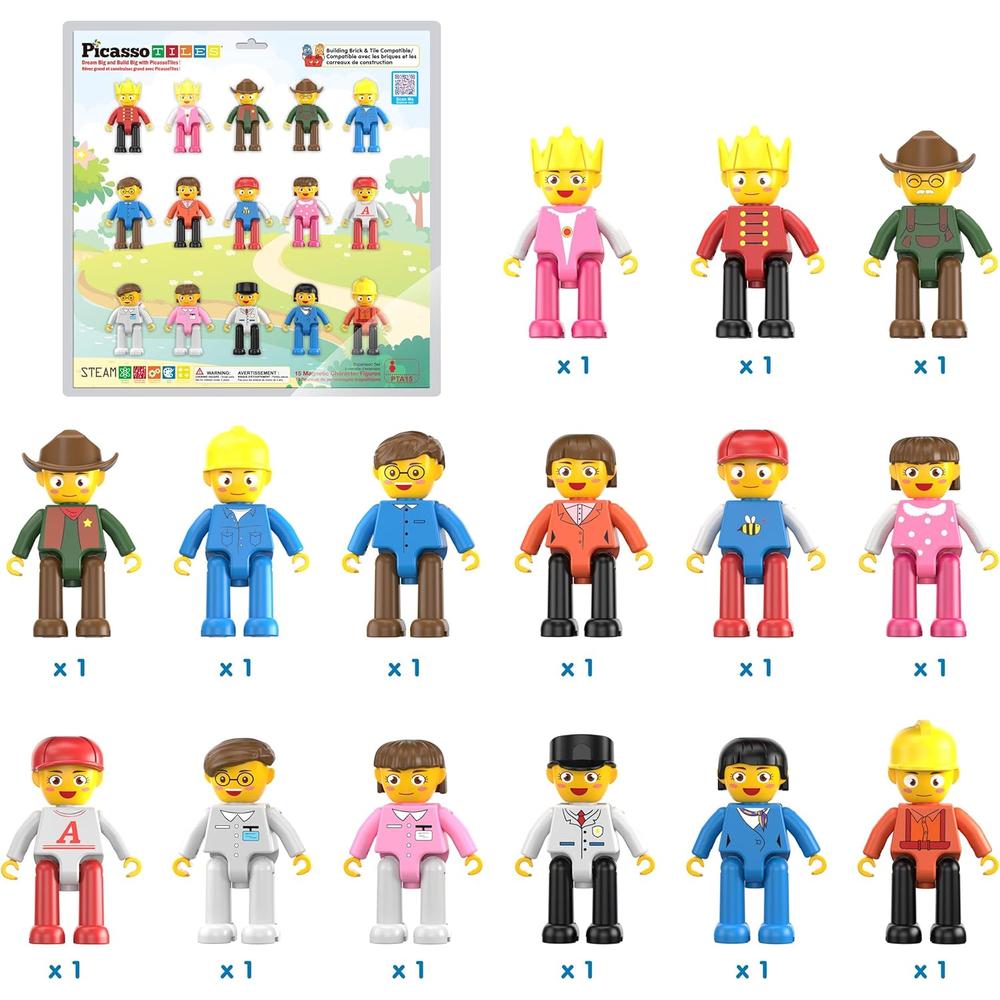 FIGURAS MAGNÉTICAS PERSONAJES GIRATORIOS PICASSOTILES - 3